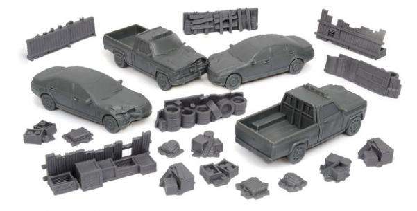 The Walking Dead Scenery Booster OOP! (Miniatures)