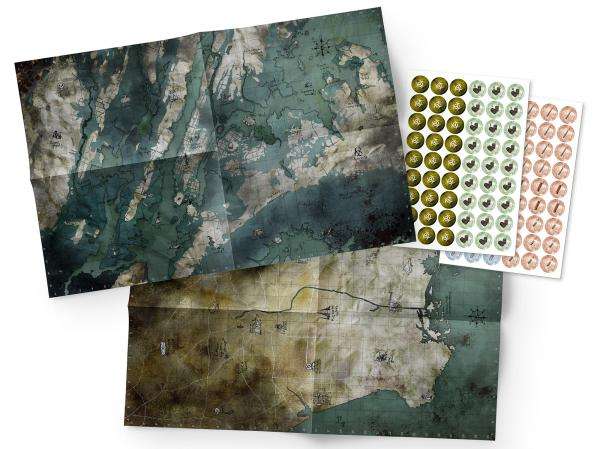 Mutant Year Zero RPG Maps & Markers Pack (Maps)