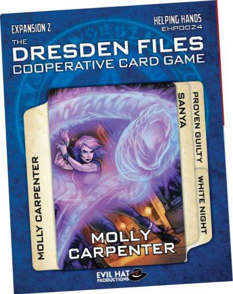 The Dresden Files Cooperative Card Game Helping Hands Expansion (Card Games)