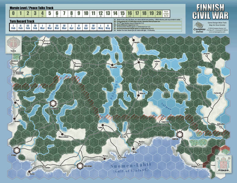 Paper Wars Magazine 84 Finnish Civil War (Board Games)