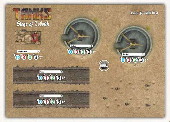TANKS US Desert Campaign Organized Play Kit 2 Retail Only (Board & Card Game Accessories)