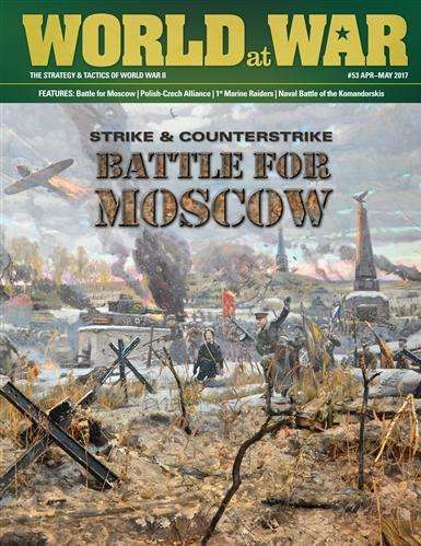 World at War 53 Strike Counterstrike Battle for Moscow (Board Games)
