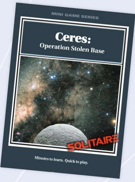 Ceres Operation Stolen Base (Solitaire) (Board Games)