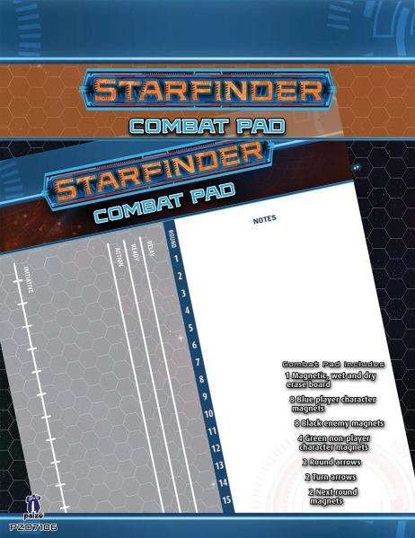 Starfinder RPG Combat Pad (RPGs)