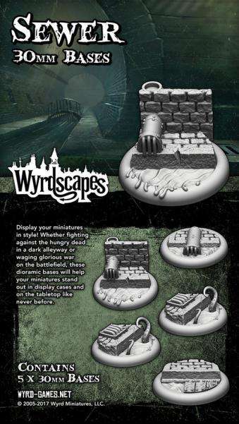 Malifaux Terrain WyrdscapesSewer 30mm (Miniatures)
