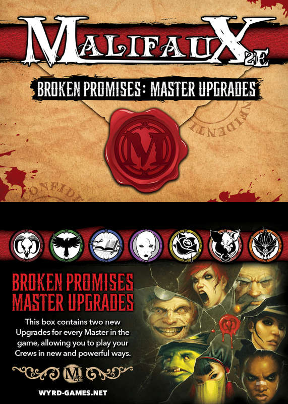 Malifaux Broken Promises Upgrade Deck (Miniatures)