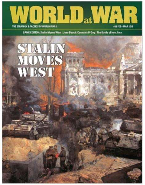 World at War 58 Stalin Moves West (Board Games)