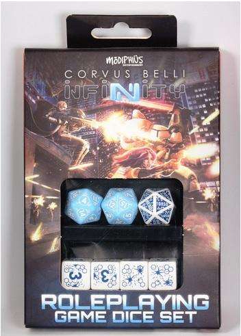 Infinity RPG Dice Set Pan Oceania Box (7) (RPGs)