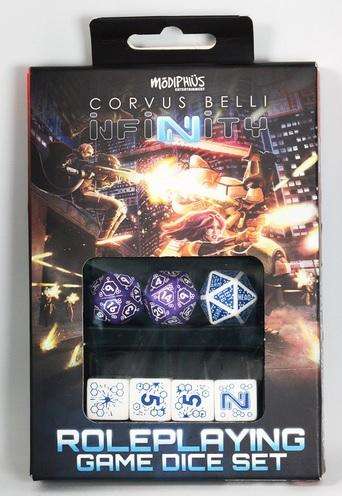 Infinity RPG Dice Set Combined Army Box (7) (RPGs)