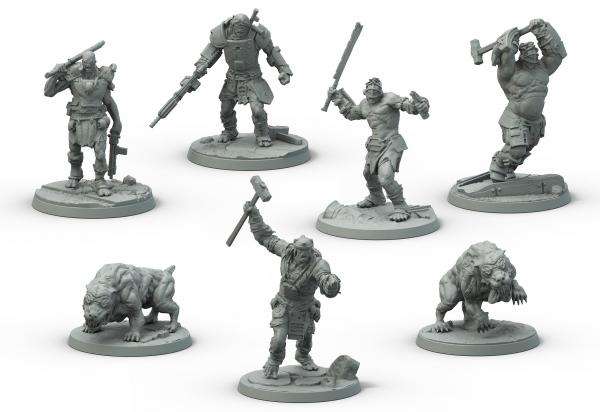 Fallout Wasteland Warfare Super Mutants Core (51908) (RPGs)