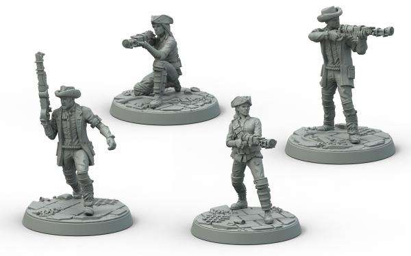 Fallout Wasteland Warfare Survivors Minutemen Posse (51912) (RPGs)