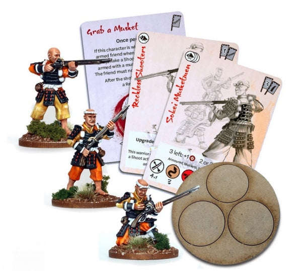 Test of Honour Sohei Musketmen (Miniatures)