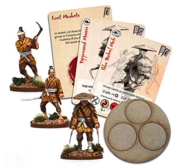 Test of Honour Ikko Rebel Mob (Miniatures)