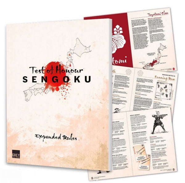Test of Honour Sengoku Expanded Rulebook (RPGs)