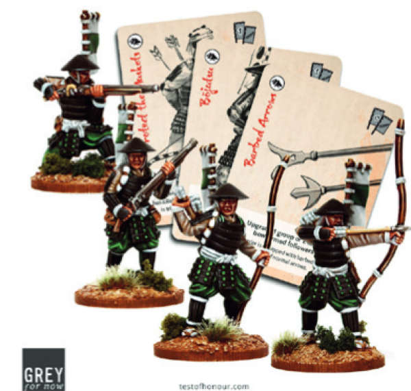 Test of Honour Ashigaru with Bows and Muskets (Miniatures)