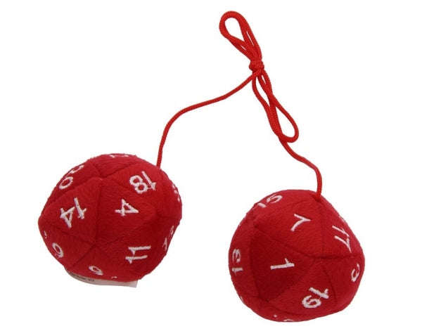 20-Sided Dice Danglers Red (Dice Sets & Games)
