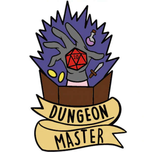 Dungeon Master Pin Bazaar GenCon 2021 Limited (Dice Sets & Games)