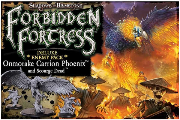 Shadows of Brimstone Onmorake Carrion Phoenix Deluxe Enemy Pack (Board Games)