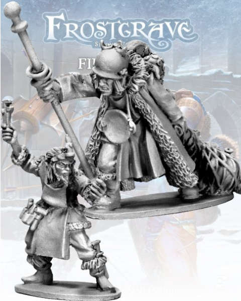 Frostgrave Tinkerer & Scrounger (2) (Miniatures)