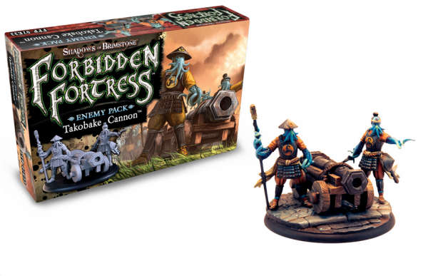 Shadows of Brimstone Takobake Cannon (Board Games)