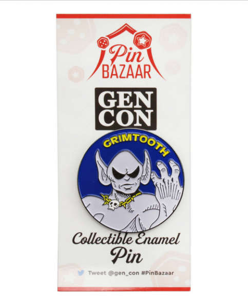 Grimtooths Traps Collectible Enamel Pin OOP (RPGs)