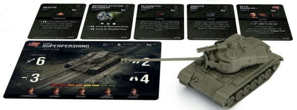 World of Tanks American Super Pershing (Board & Card Game Accessories)