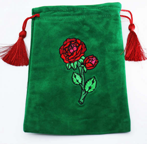 Dice Bag Dice Rose (Dice Sets & Games)