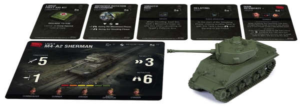 World of Tanks Soviet Loza's M4-A2 Sherman (Board & Card Game Accessories)