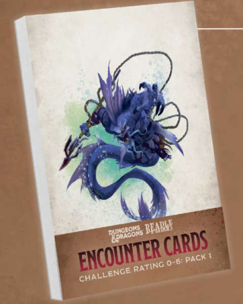 Encounter Cards Challenge Rating 0-6 Pack 1 (Board & Card Game Accessories)