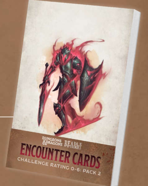 Encounter Cards Challenge Rating 0-6 Pack 2 (Board & Card Game Accessories)