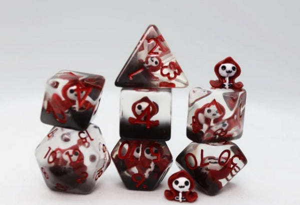 Red Reaper RPG Dice Set (7) (Dice Sets & Games)