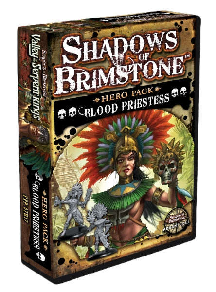 Shadows of Brimstone Hero Pack Aztec Blood Priestess (Board Games)