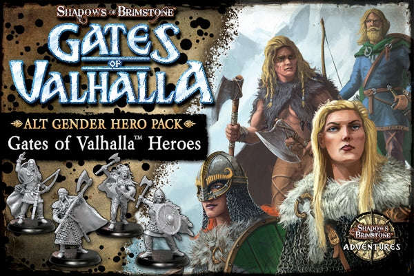 Shadows of Brimstone Gates of Valhalla Alt Gender Pack (Board Games)