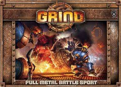Grind Monsterpocalypse Full Metal Battle Sport Board Game OOP (Miniatures)