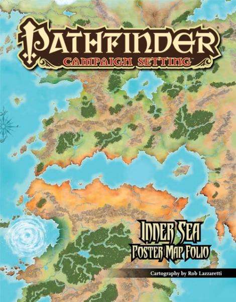 Pathfinder Chronicles Inner Sea Poster Map Folio (Maps)