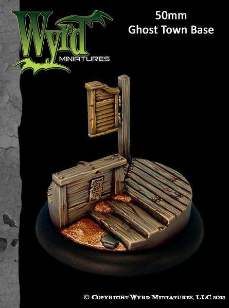 Bases Ghost Town 50mm (Miniatures)