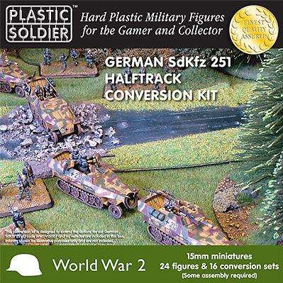 15mm WWII German Sdkfz 251/D Conversion Kit bagged (Miniatures)