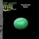 Bases Green Translucent 30mm 10 Pack (Miniatures)