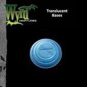 Bases Blue Translucent 50mm 3 Pack (Miniatures)