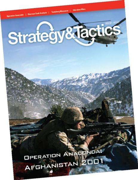 Strategy & Tactics 276 Operation Anaconda (Board Games)