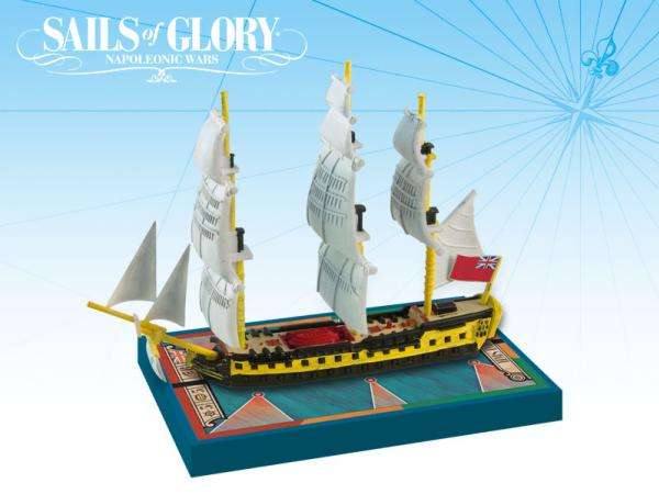Sails of Glory British HMS Impetueux 1796 HMS Spartiate 1798 Ship Pack (Board Games)