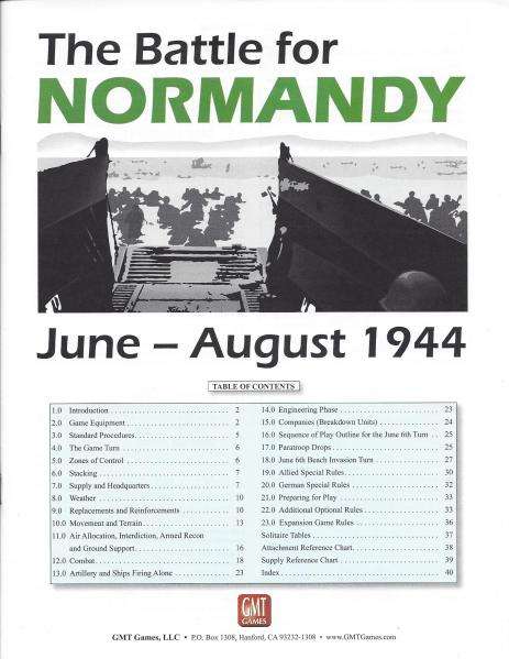 Battle for Normandy Expansion (Board Games)