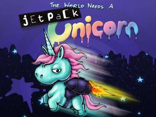 The World Needs A Jetpack Unicorn (Miniatures)