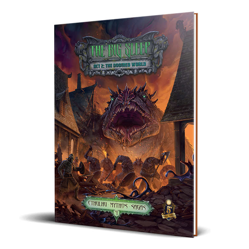 Cthulhu Mythos Big Sleep Act 2 The Doomed World (Board Games)