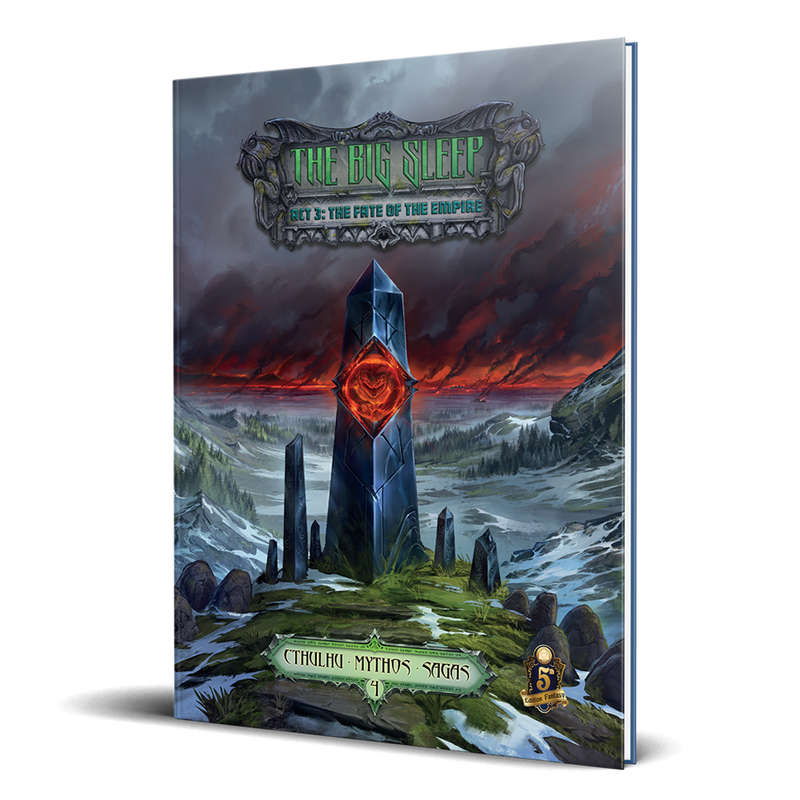 Cthulhu Mythos Big Sleep Act 3 The Fate of the Empire (Board Games)