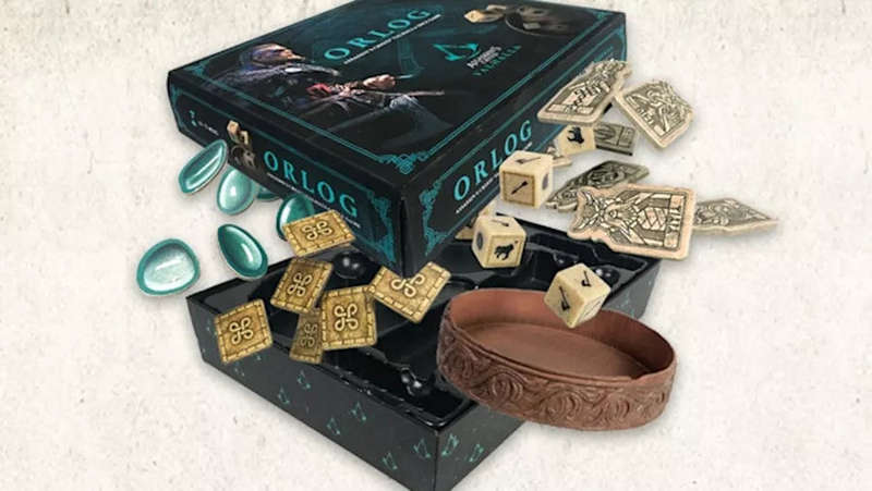 Assassins Creed Valhalla Orlog Dice Game (Dice Sets & Games)
