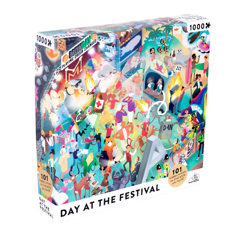 Day at the Festival Puzzle (Board Games)