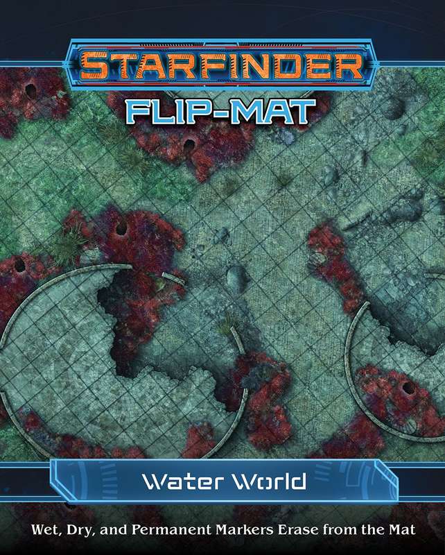 Starfinder FlipMat Water World (RPGs)
