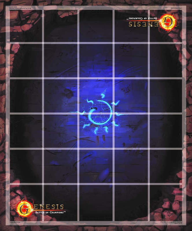 Genesis Battle of Champions Playmat Vishud (Board & Card Game Accessories)