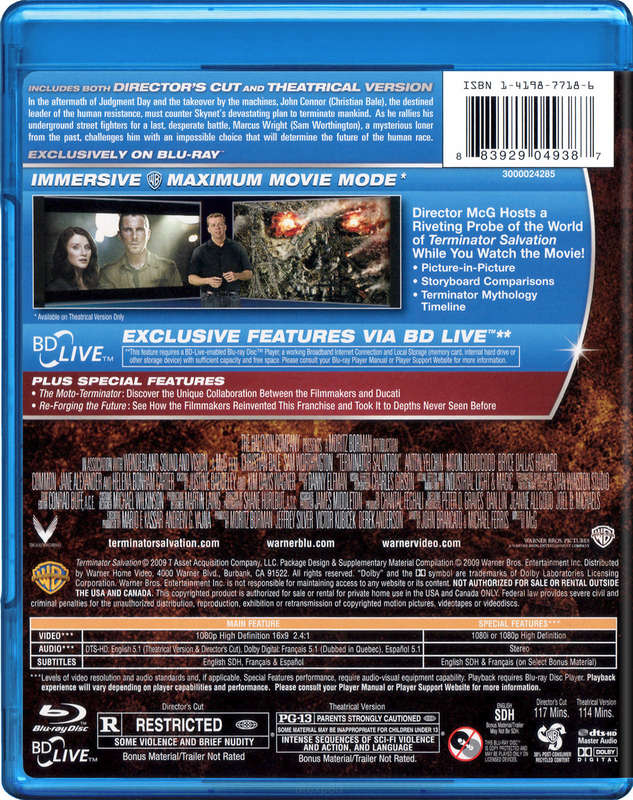 Terminator Salvation - Director's Cut (2009) (US Import) (Blu-ray) (Second-Hand)
